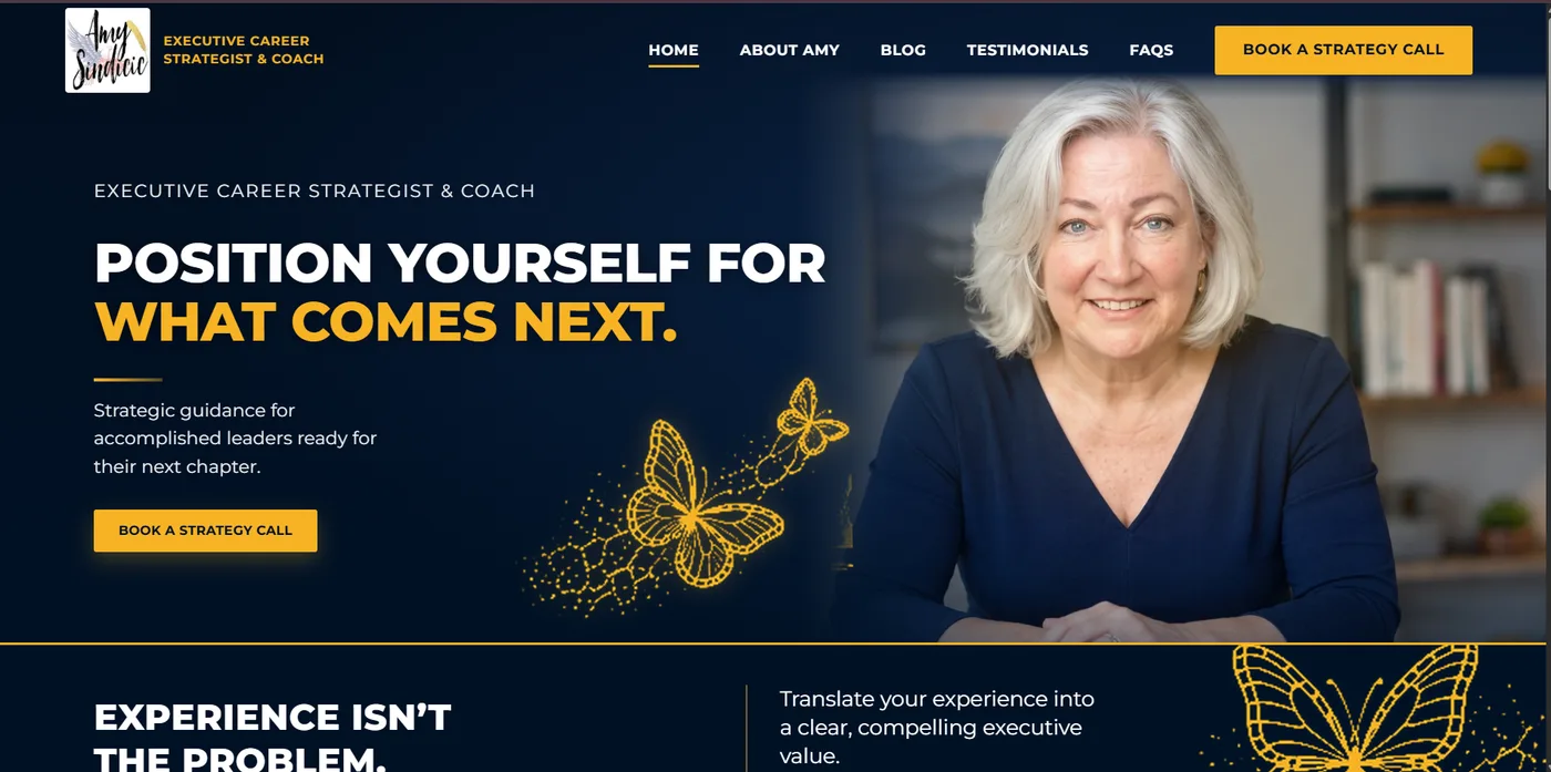 Amy Sindicic, coaching site